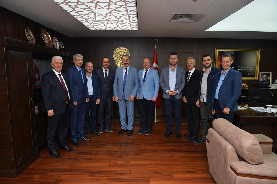 Bursa Şube Yönetimi Emniyet Müdürü'nü ziyaret etti Bursa Şube Yönetimi Emniyet Müdürü'nü ziyaret etti