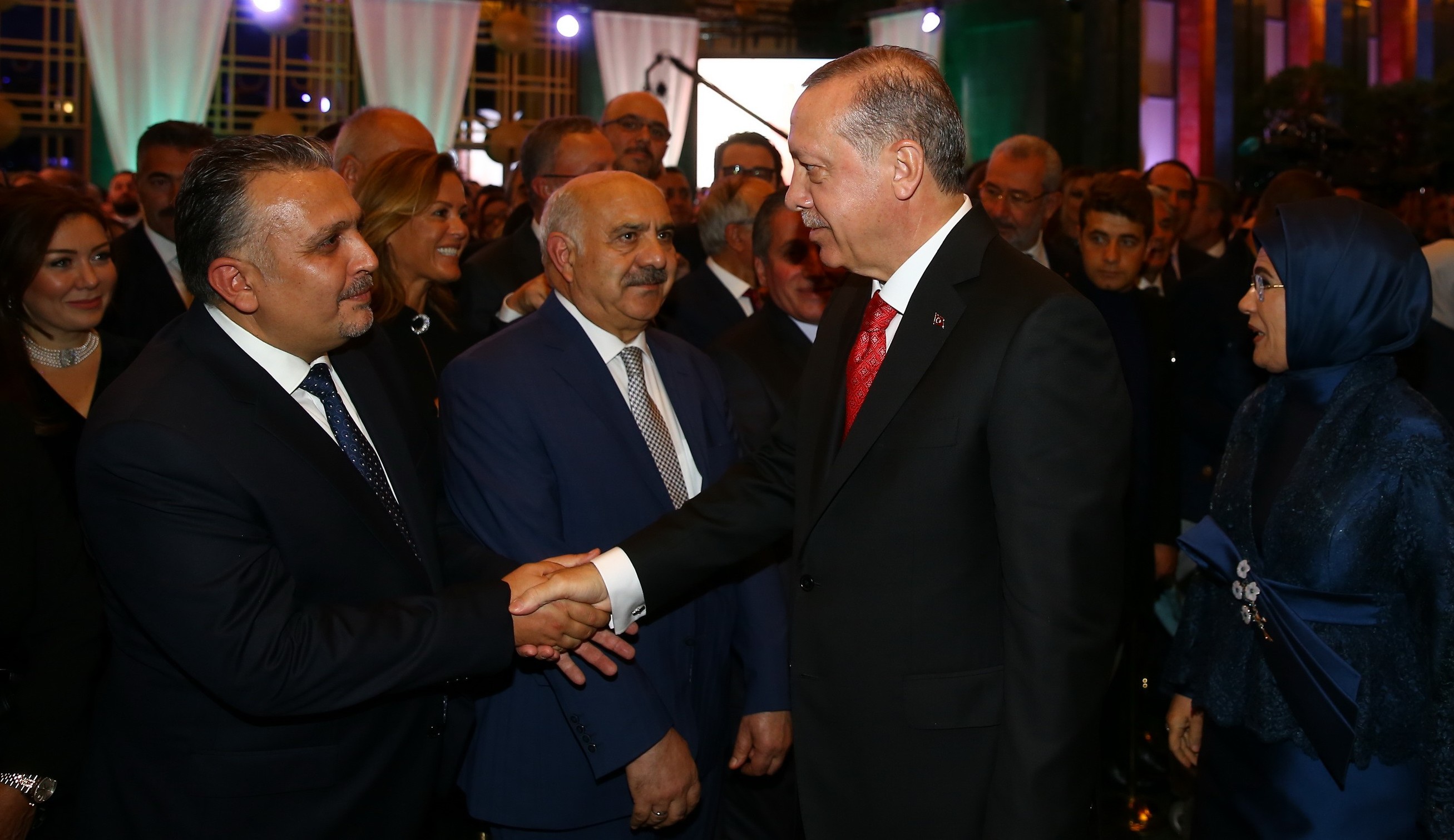 Genel Başkan 29 Ekim Resepsiyonunda Batı Trakya Camiasını Temsil Etti Genel Başkan 29 Ekim Resepsiyonunda Batı Trakya Camiasını Temsil Etti