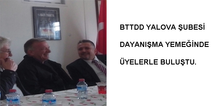 Yalova Şubemizden Dayanışma Yemeği Yalova Şubemizden Dayanışma Yemeği